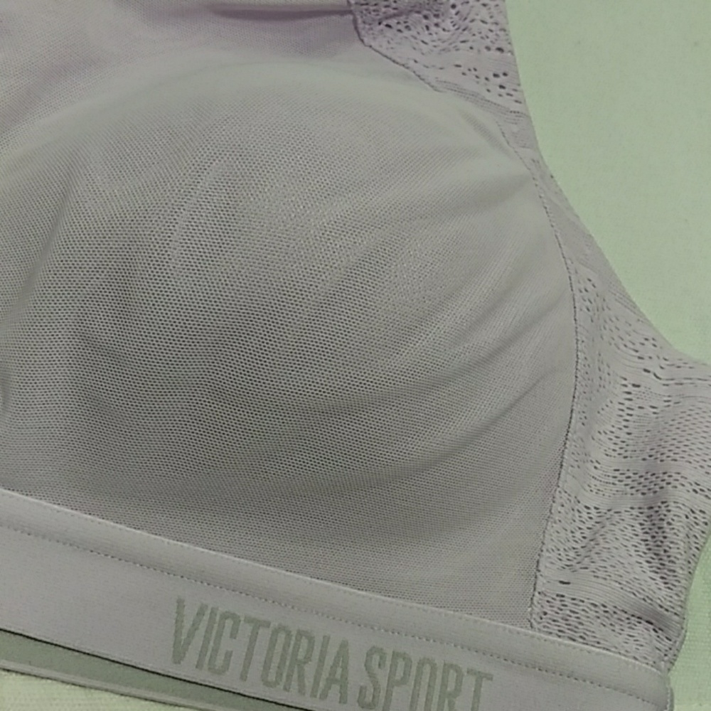 NWT Lavender Victoria's Mesh Sport Bra 36B - Picture 2 of 4